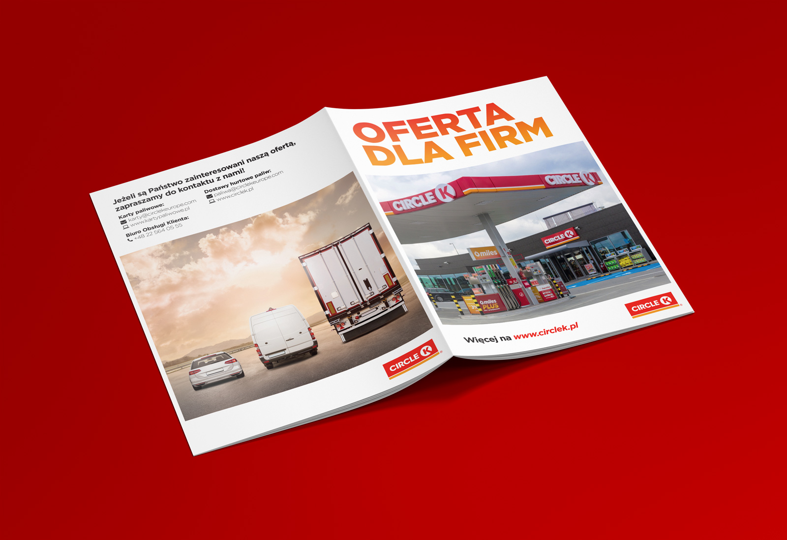 Folder "Oferta dla firm" - Circle K